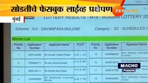 mhada lottery 2019|मुंबई मंडळ सोडत २०१९ निकाल .